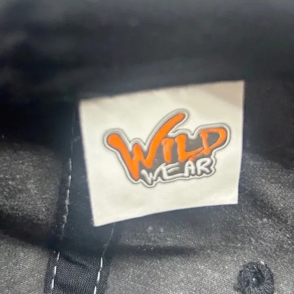 Wild Wear Blessed Cross Embroidered‎ Baseball Cap Mens OS Charcoal New with tags - Picture 3 of 5